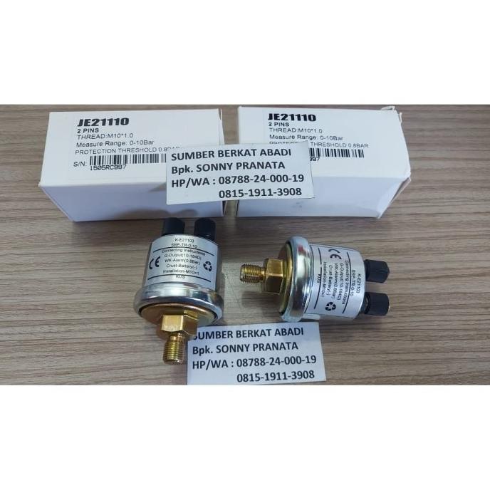 Jual Vdo Kus Sender Ke21103 Oil Pressure Sensor 010 Bar Drat M10 Kaki