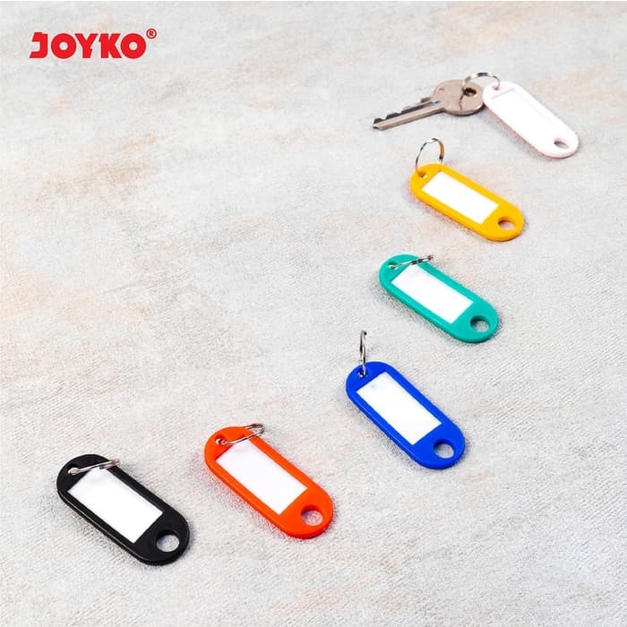 Jual PROMO Joyko Key Ring KR-6 Gantungan Kunci Plastik Isi 6 Per Pak ...