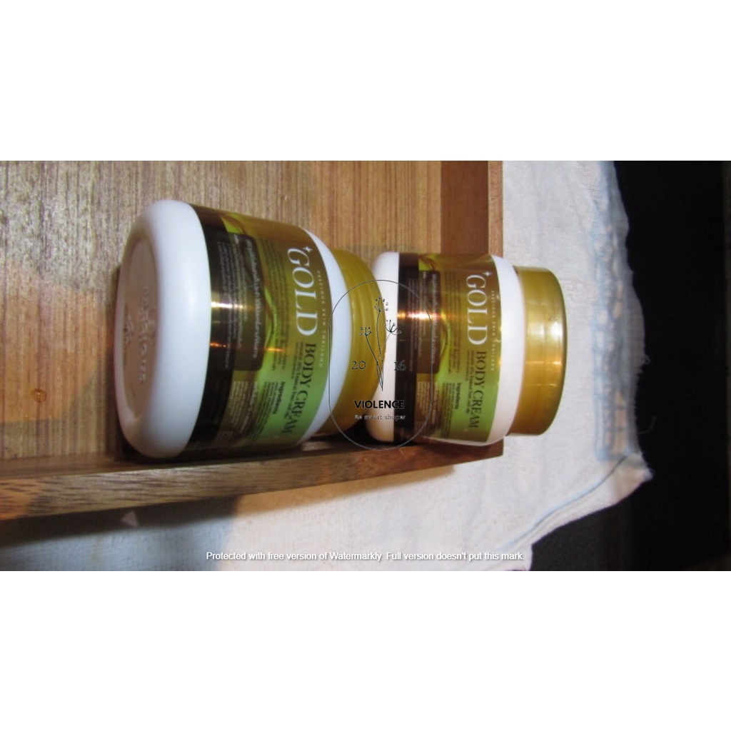 Jual 24K Gold Body Cream 200g by Precious Skin (Unisex Body Seed X30
