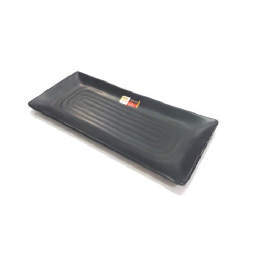 Jual PIRING SUSHI P6512A Piring Melamin Kotak Model Batu 12 inch Piring