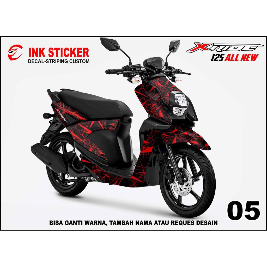 Jual Sticker Decal X Ride Desain 05 Fullbody | Shopee Indonesia