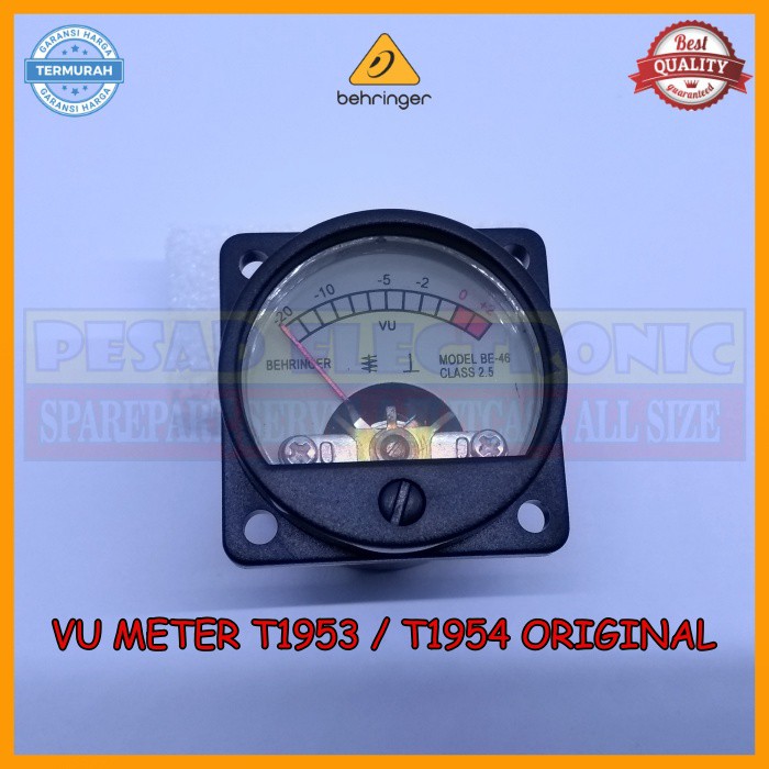 BEHRINGER 管球式プリアンプTUBE ULTRAGAIN T1953 ②（Jual VU METER 