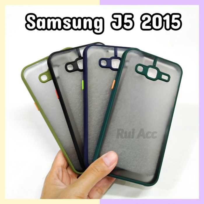 Jual Case Aero Samsung J5 2015 Bumper Dove TPU Soft Hard Fuze Doff