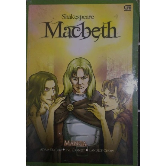 Jual Shakespeare Macbeth Manga karya Adam Sexton, Eve Grandt, dan ...