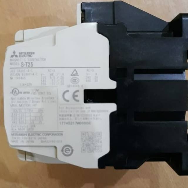 Jual Magnetic Contactor Kontaktor ST25 220VAC,380VAC ORIGINAL ...
