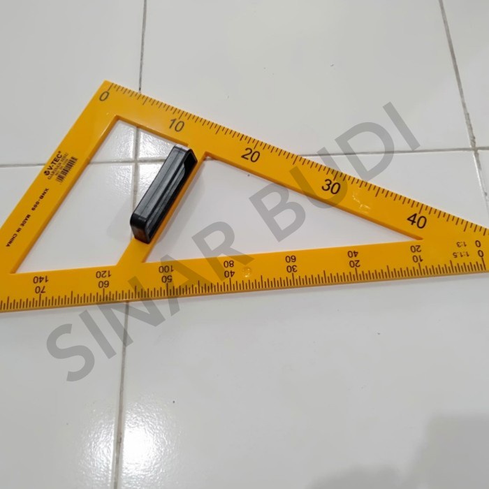 Jual Dijual Penggaris Segitiga Plastik Besar Whiteboard Siku Siku