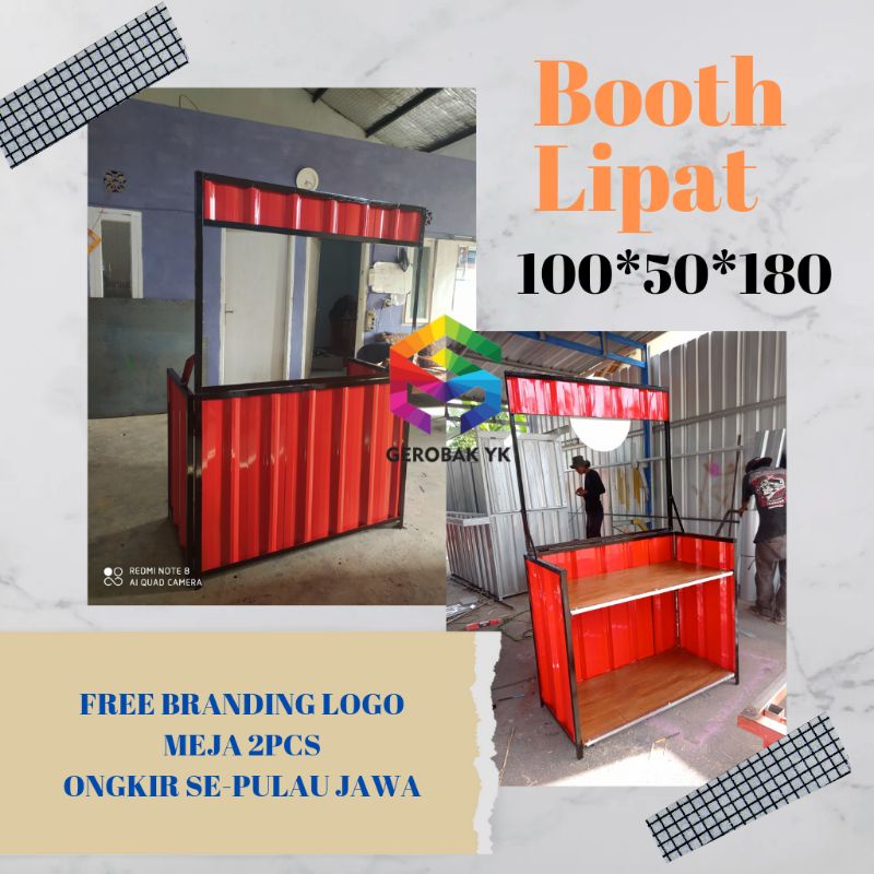 Jual Booth Portable Booth Lipat Meja Booth Booth Container