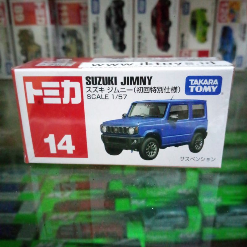 Jual Tomica Reguler #14 SUZUKI JIMNY Diecast Mobil Jip Tomica Takara