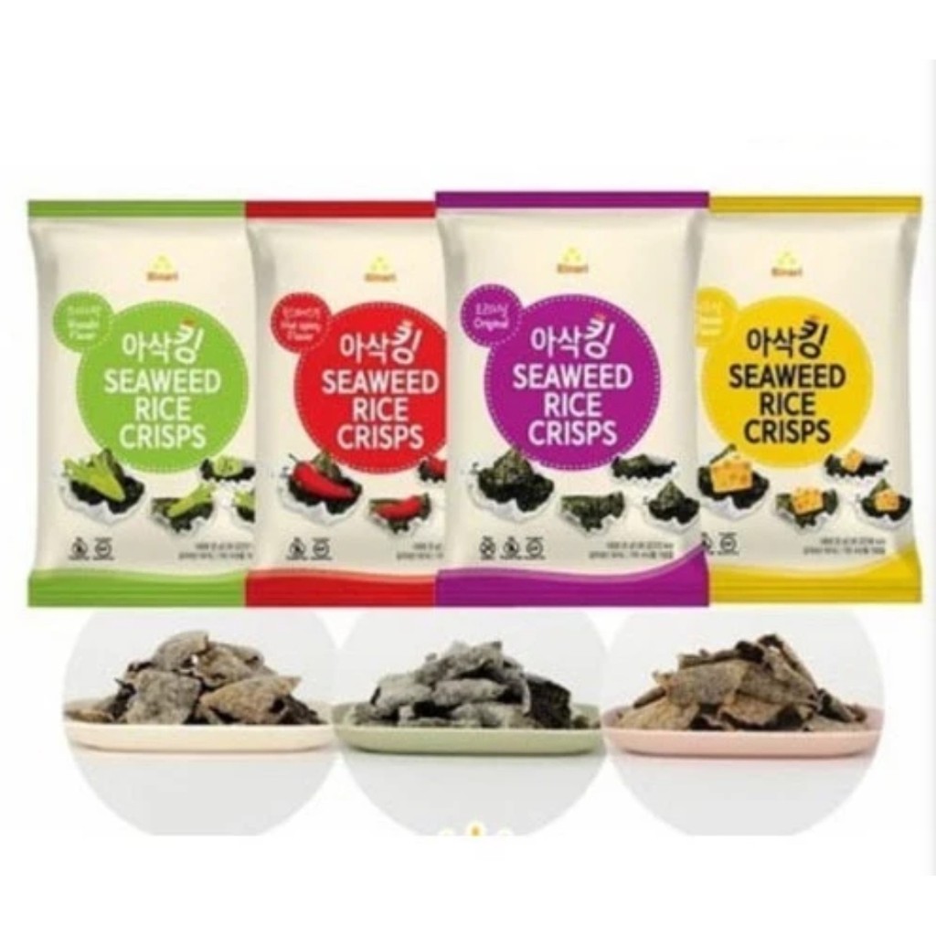 Jual Binari seaweed rice crisps diet snack | Shopee Indonesia