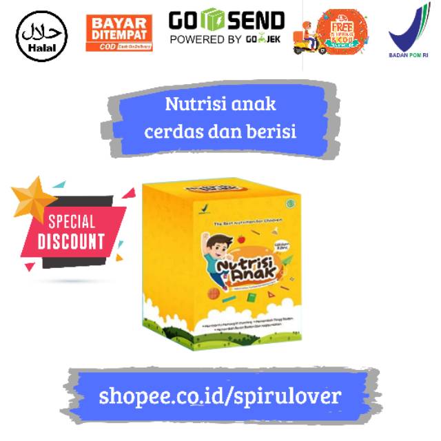 Jual Nutrisi anak suplemen untuk anak tinggi | Shopee Indonesia
