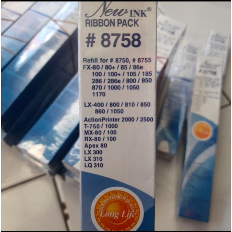 Jual Pita Epson 8758 LX300 / LX310 (15 meter) Reffil | Shopee Indonesia