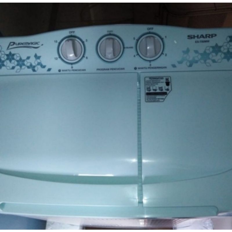 Jual MESIN CUCI SHARP EST 70 MW 7KG 2 TABUNG | Shopee Indonesia