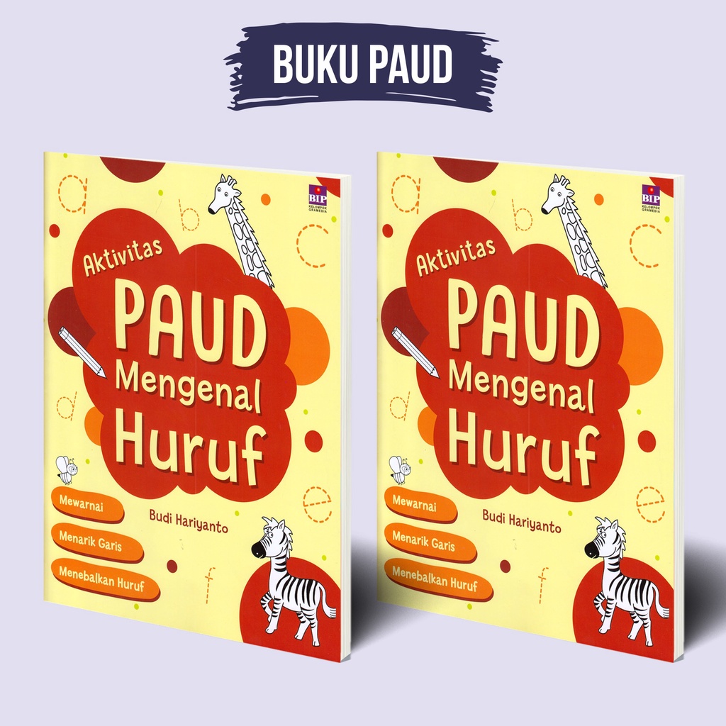 Jual Buku Belajar Menulis Huruf Anak TK Aktifitas Paud Mengenal Huruf ...