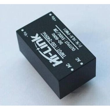 Jual Power Supply Module HLK-PM01 100V~240V Converter 220V AC to 5V DC ...