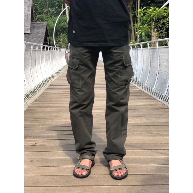 Jual ( Simissty DENIM ) Celana cargo casual. BAHAN COTTON TWILL ...