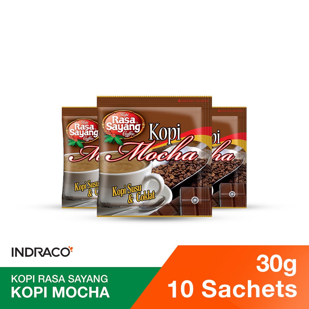 Jual Rasa Sayang Kopi Mocha (10 Sachets X 30g) | Shopee Indonesia