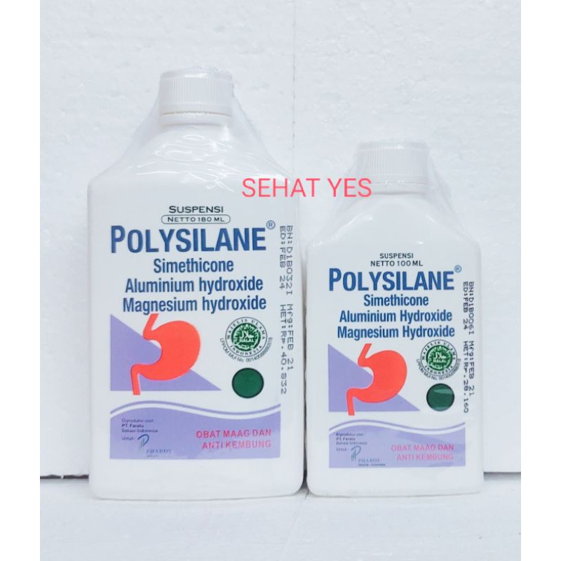 Jual POLYSILANE SYRUP 100ml & 180ML | Shopee Indonesia