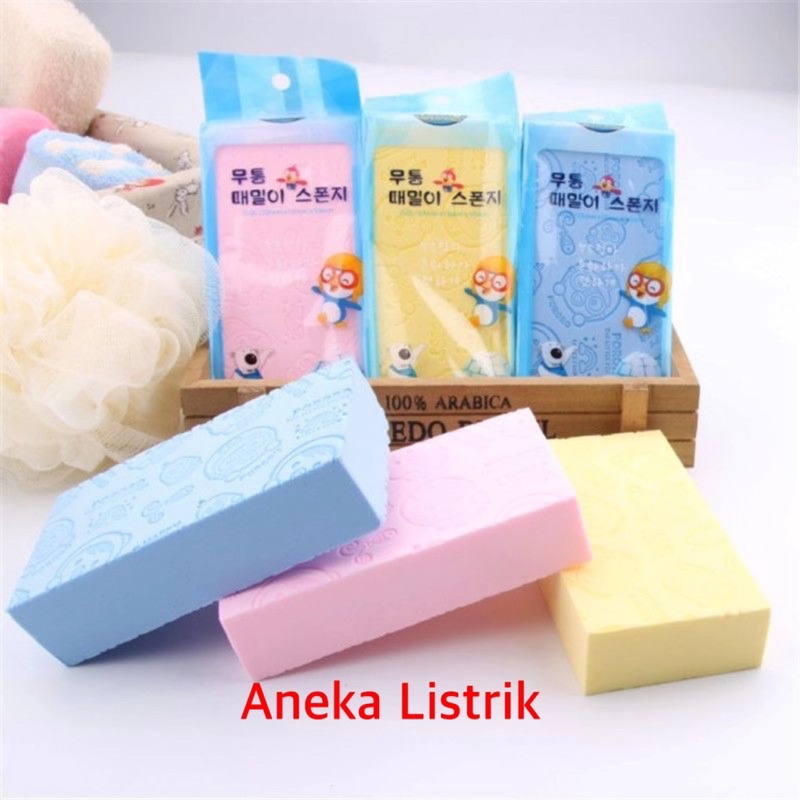Jual SPONS DAKI SPONGE SPON BUSA MANDI LEMBUT PENGANGKAT PERONTOK KULIT ...