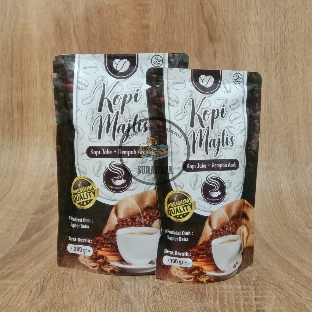 Jual Kopi Majlis Dengan Kopi Jahe Rempah Arab 200gr Kopi Jahe Nikmat