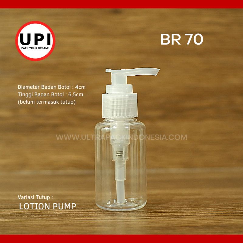 Jual Botol Pet Tubular Ml Br Clear Lotion Pump Botol Plastik Pump Kemasan Kosmetik