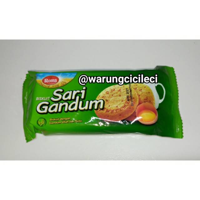 Jual ROMA BISKUIT SARI GANDUM 39g | Shopee Indonesia