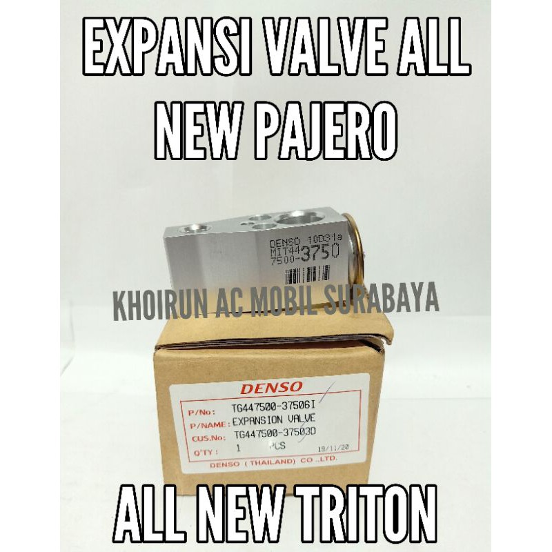 Jual Expansi Ekpansi Valve Ac Mobil Mitsubishi All New Triton - Pajero ...