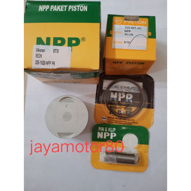 Jual Piston kit seher paket Xeon Xeon rc Npp os Std 25 50 75 100 Shopee Indonesia