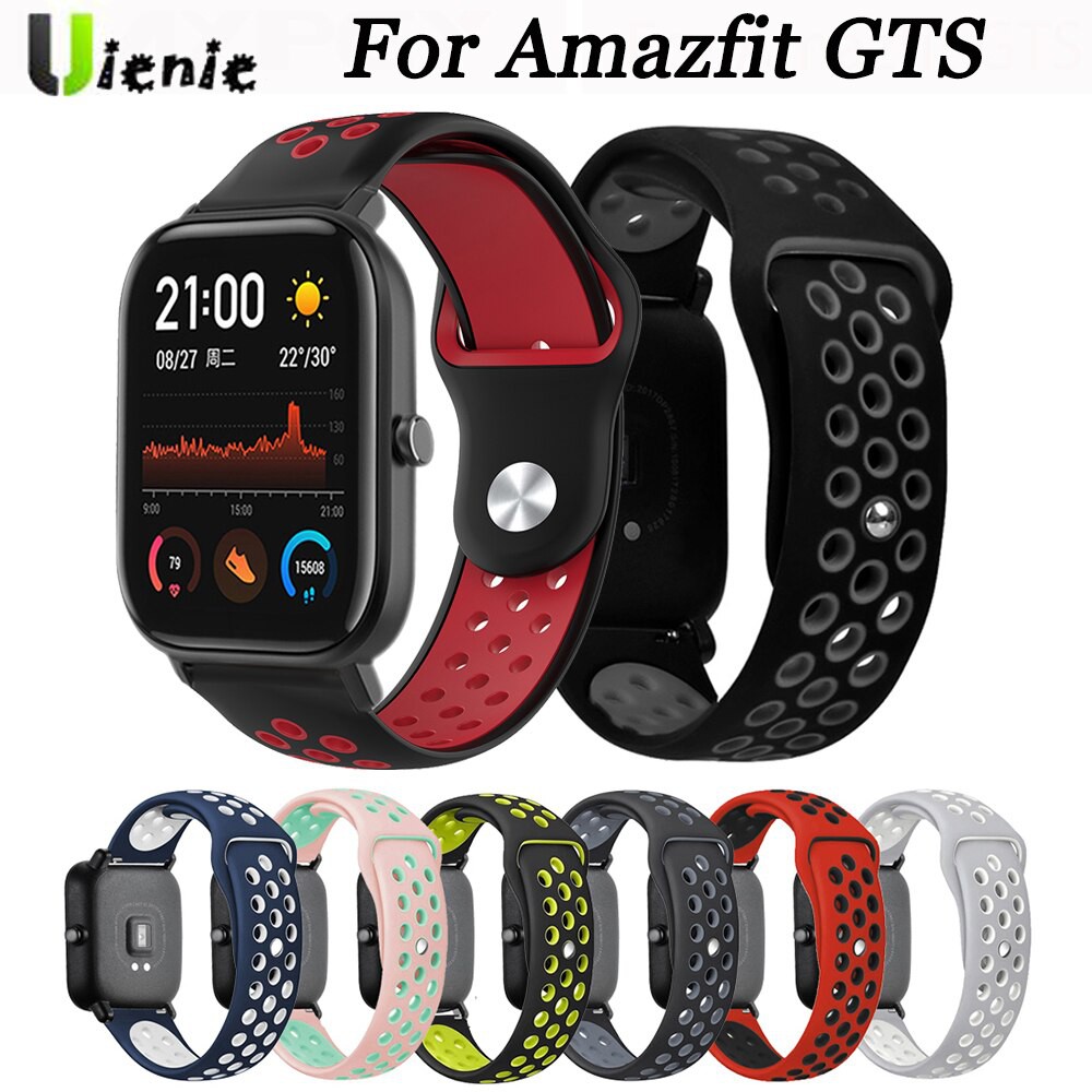 Vancle Cinturino 20 mm per Amazfit GTS/GTS 2 Mini/GTS 4 Mini/GTS 2/GTS 2e/ GTS 3/ GTS 4 Donna Uomo Bracciali di Ricambio in Metallo Acciaio Inox con Magnete per Amazfit GTR Mini/Amazfit