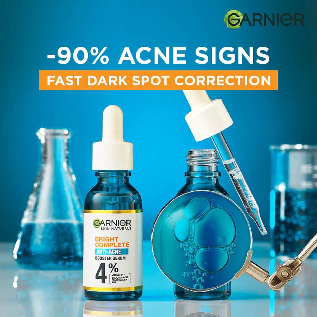 Jual Garnier Bright Complete Anti Acne Serum | Shopee Indonesia - Spots Acne Preventing Serums