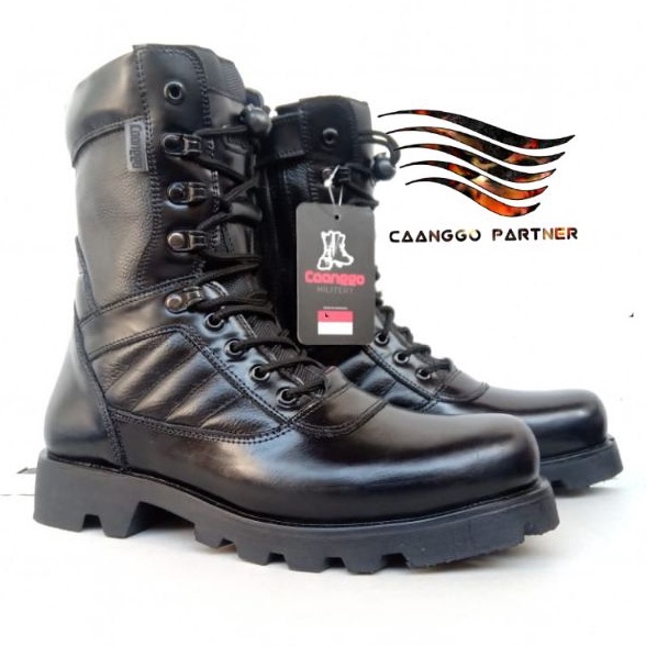 Jual Sepatu pdl TNI RAIDER caaggo militery full kulit dengan outsol ...