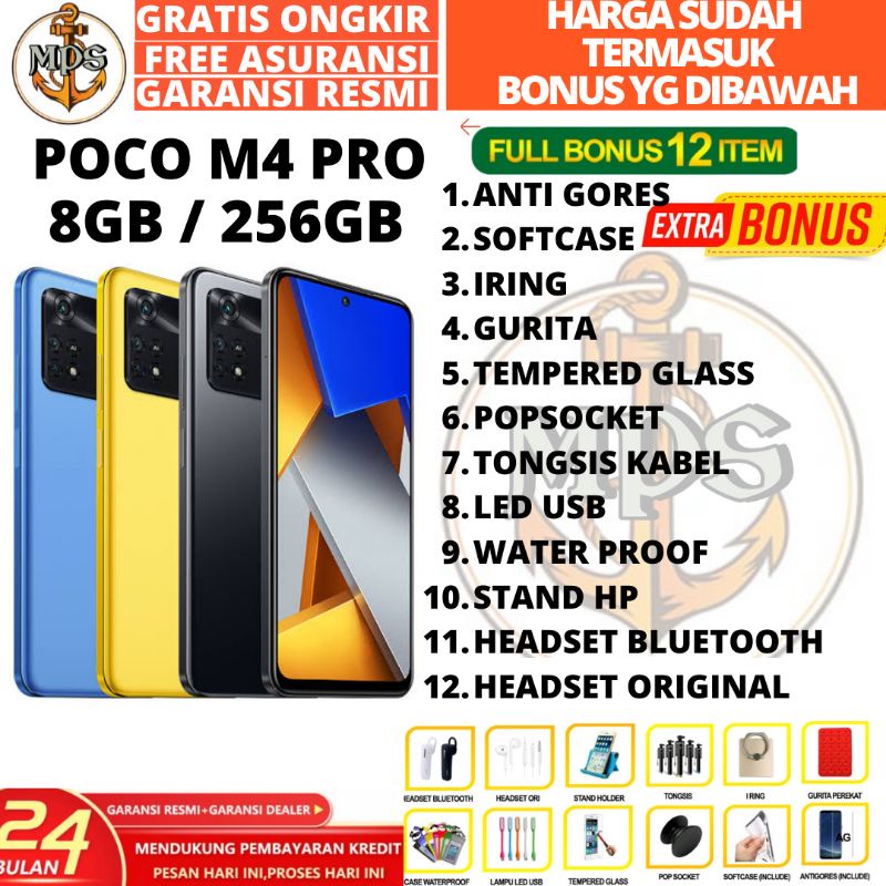 Jual POCO M4 PRO 8/256 RAM 8 ROM 256GB GARANSI RESMI | Shopee Indonesia