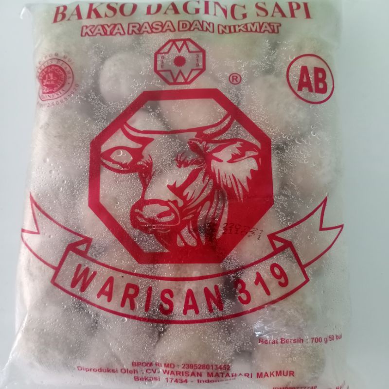 Jual Bakso Sapi Warisan Ab Isi 25pcs Shopee Indonesia