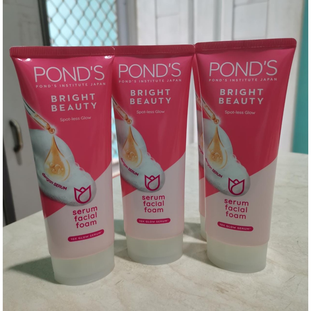 Jual PONDS Bright Beauty Facial Foam 100 Gram Sabun Muka Mencerahkan ...