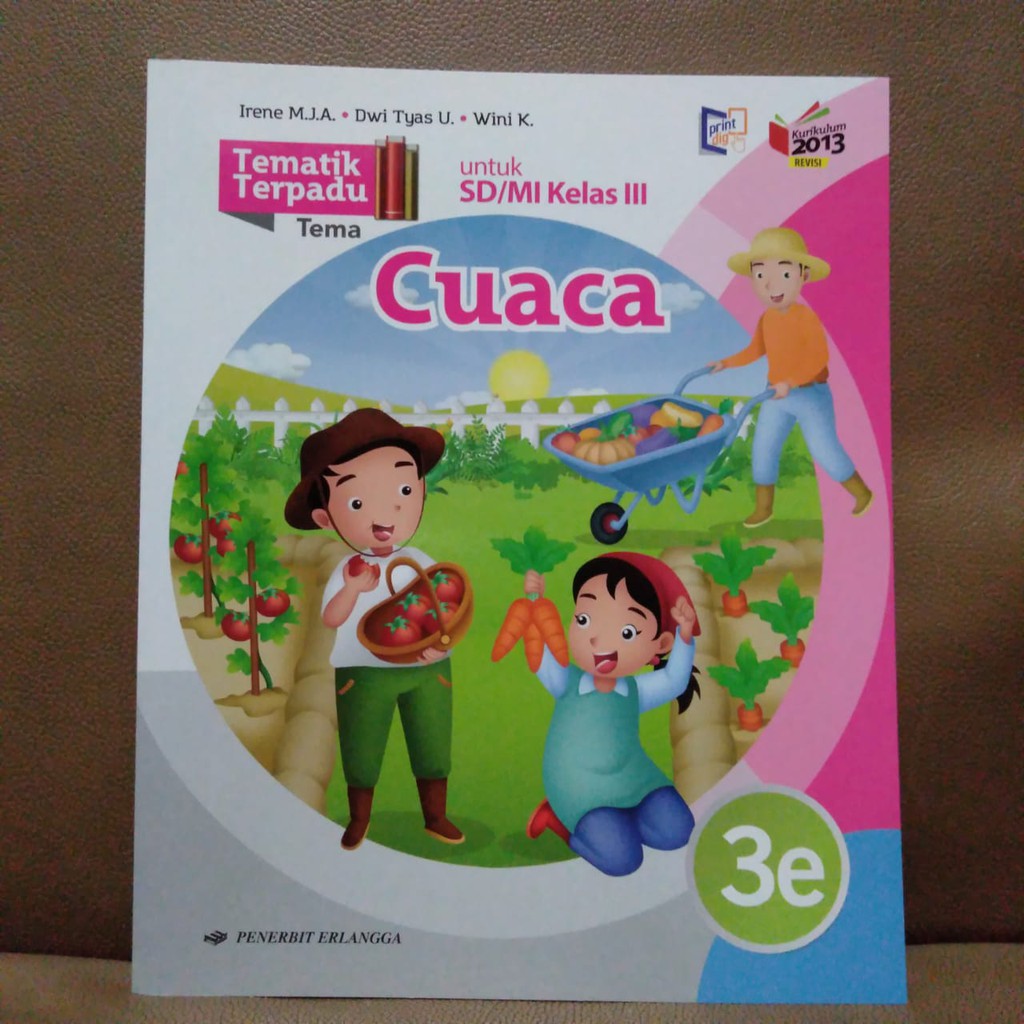 Jual BUKU TEMATIK TERPADU 3E KELAS 3 SD IRENE ERLANGGA K13N | Shopee ...