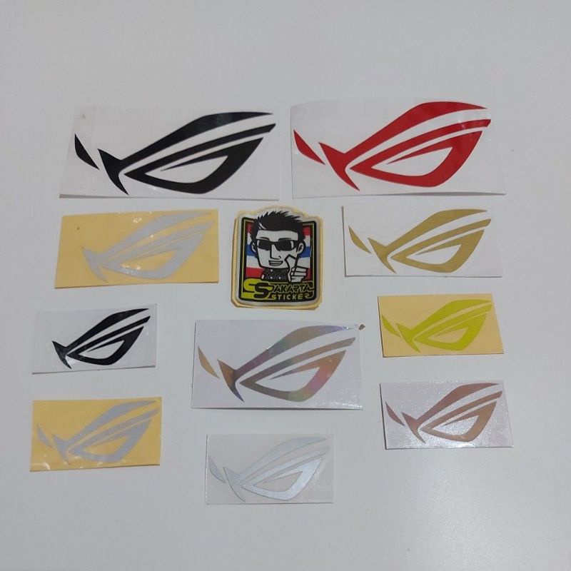 Jual Sticker Logo Asus Rog Cutting | Shopee Indonesia