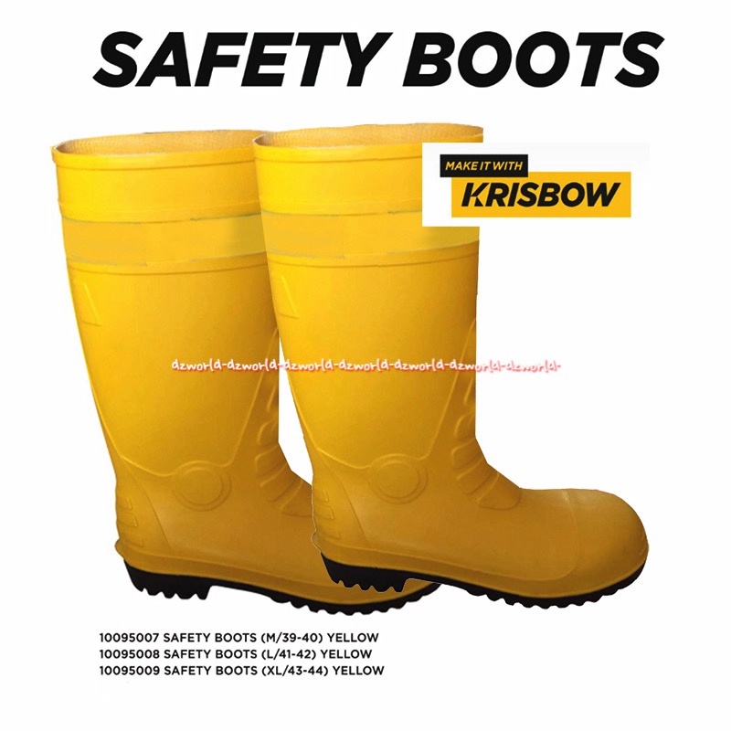 Safety boots outlet krisbow