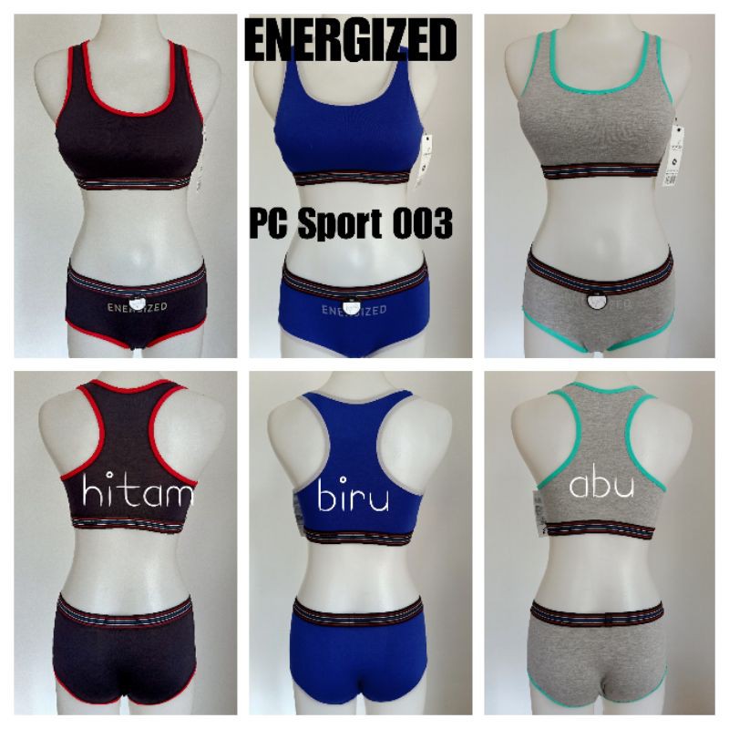 Jual Sport Bra Energized By Pierre Cardin Set Bra Panty Shopee Indonesia