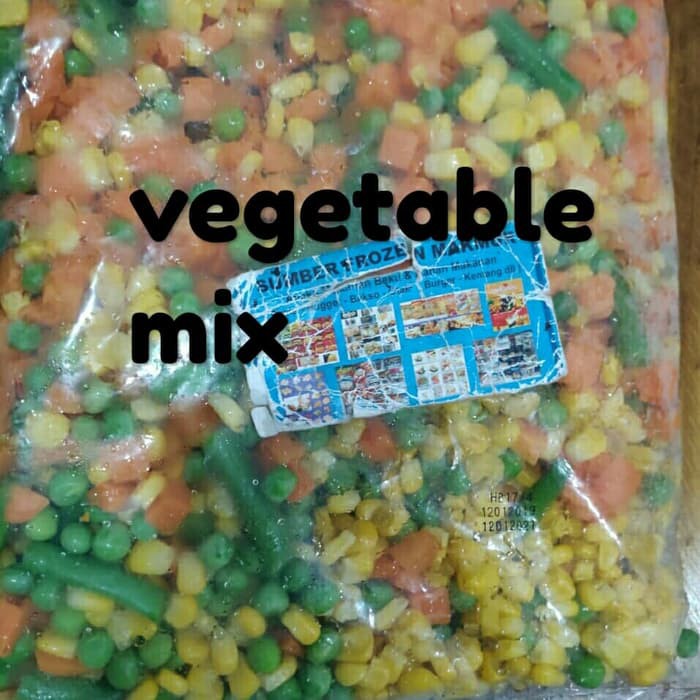 Jual vegetable mix.. sumber frozen makmur | Shopee Indonesia