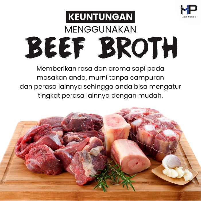 Jual SALE Beef Broth - Perasa Sapi / Kaldu Sapi Murni / Extrak Sapi ...