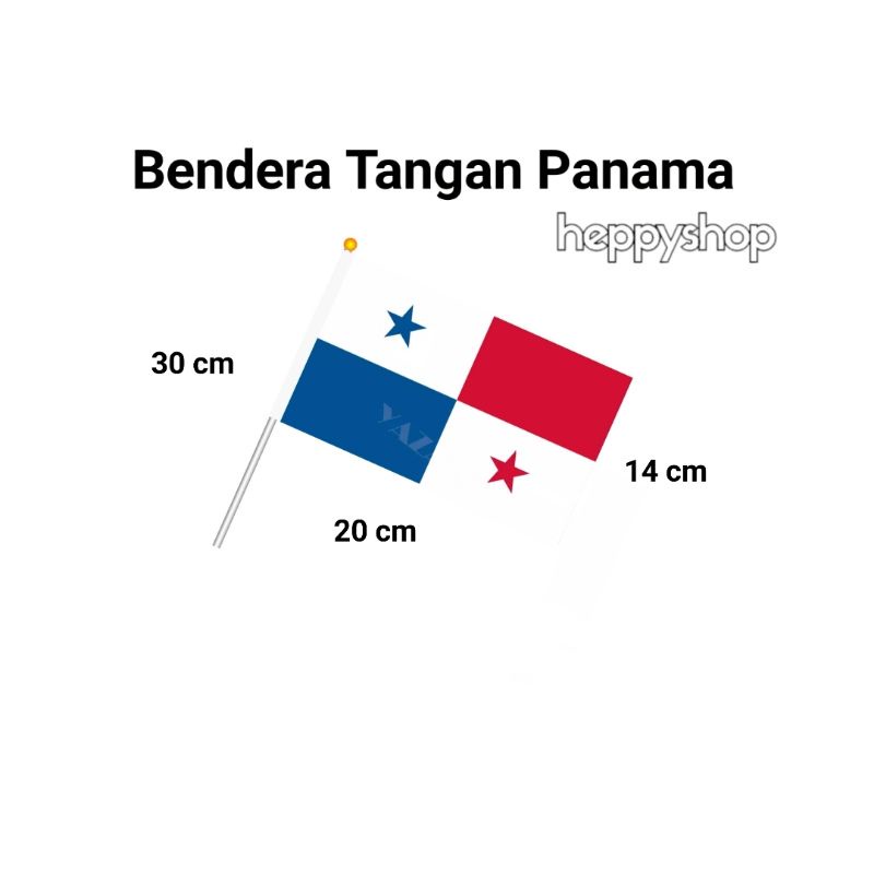 Jual Bendera Tangan Stik Pawai Negara Panama | Shopee Indonesia