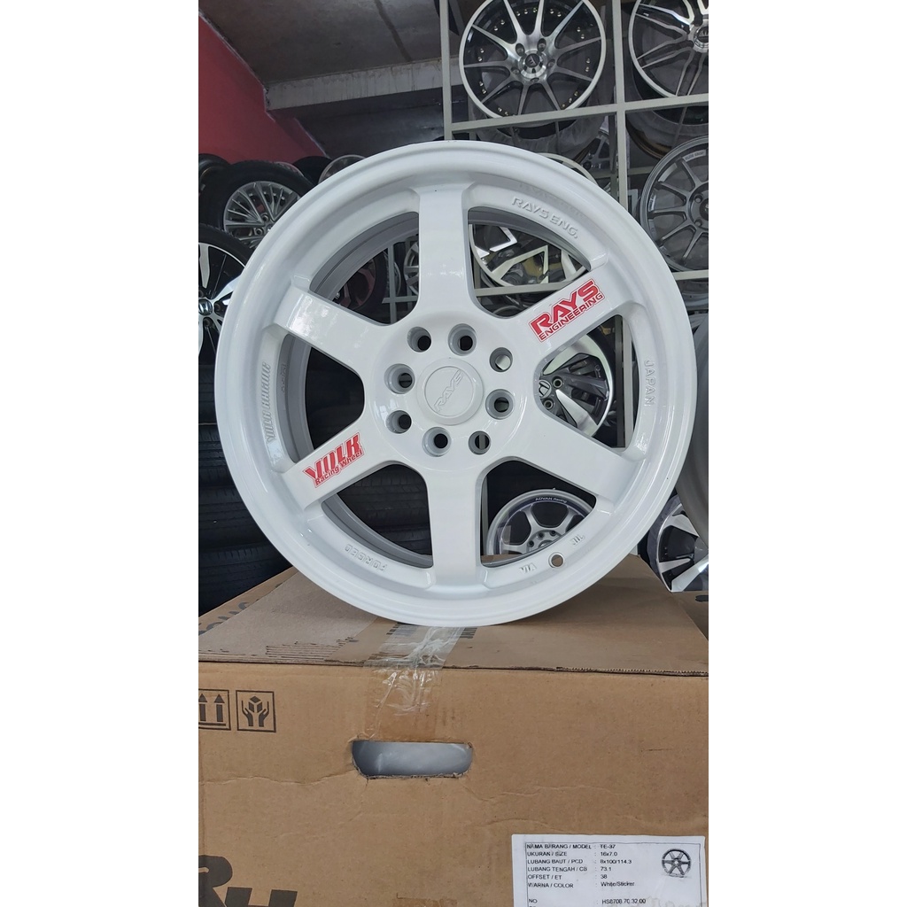 Jual velg racing TE37 R16, velg racinghart, velg te37 R16 | Shopee ...