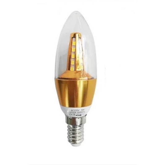 Jual LED Candle Lamp Kuning 3W E14 | Shopee Indonesia