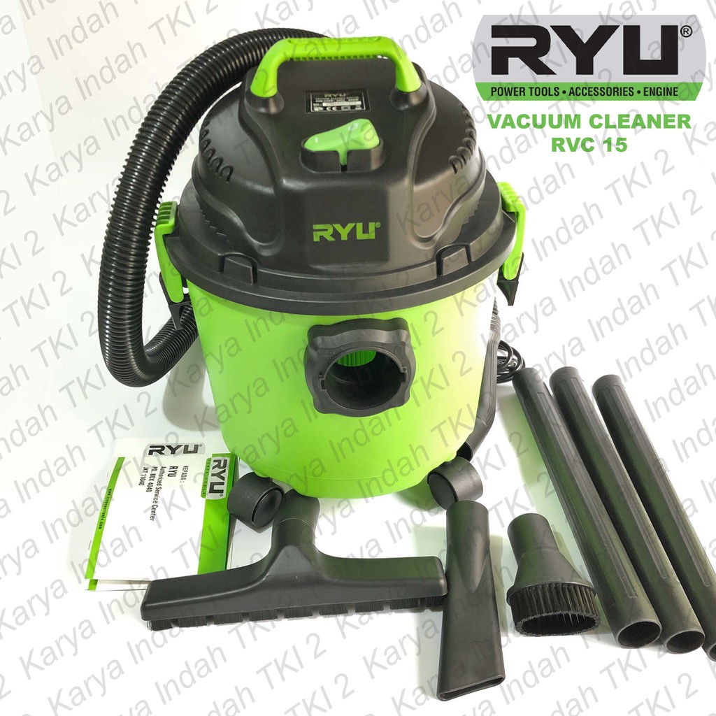 Jual Vacuum Cleaner 15L Basah dan Kering RYU RVC15 Vakum Sedot Debu 15 ...