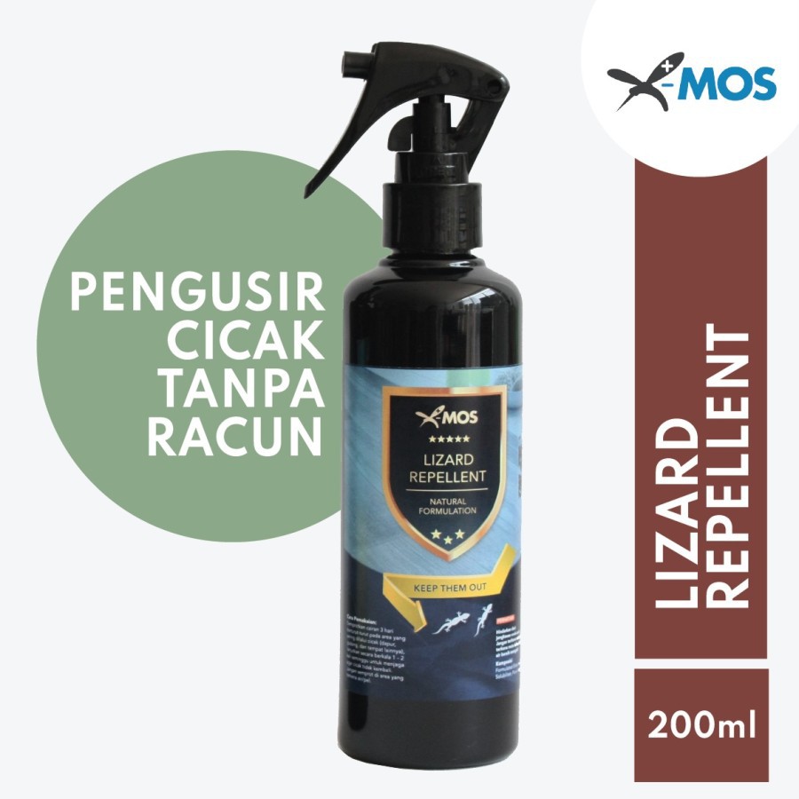 Jual X Mos Lizard Repellent Ml Spray Pengusir Cicak Di Mobil Rumah Shopee Indonesia