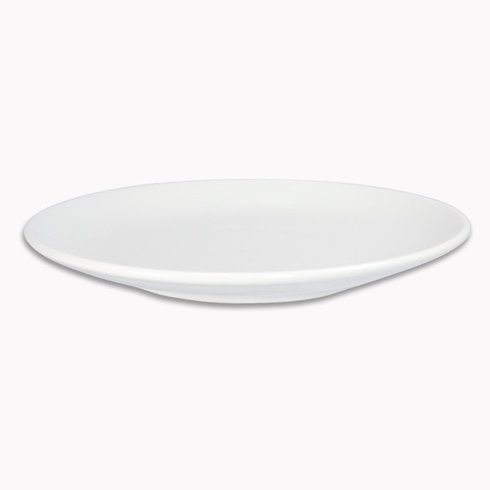 Jual Zen Porcelain white Coupe Plate 8in/ piring salad ceper cp- 8/ 1 ...