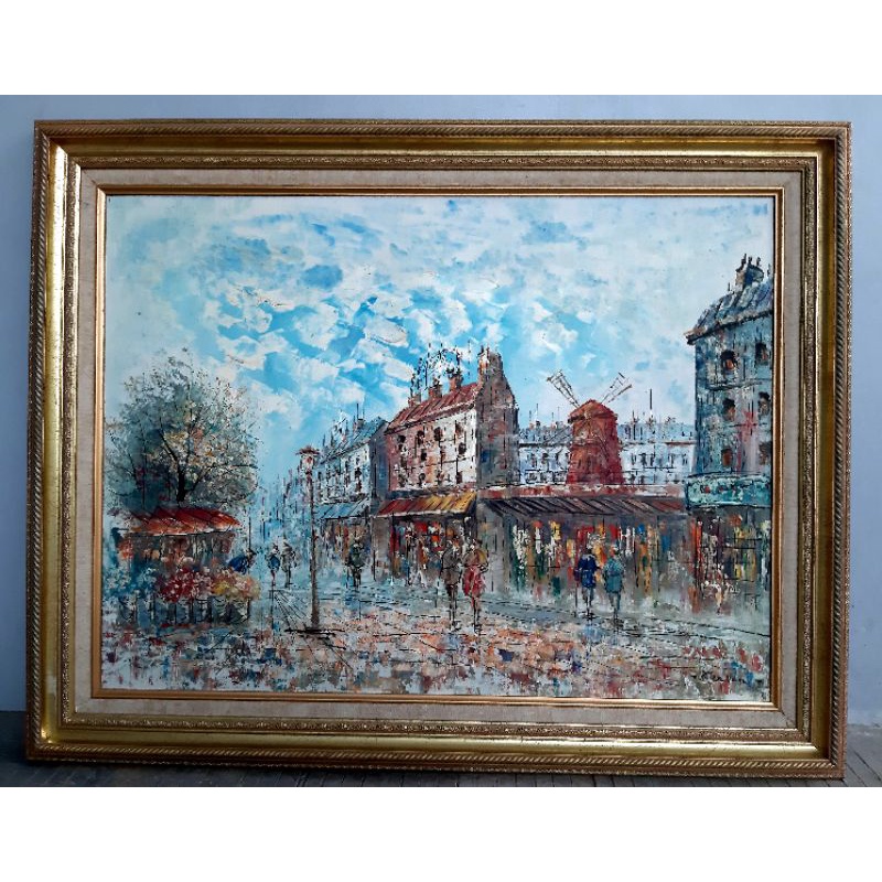 Jual Lukisan Antik Abstrak Eropa Kuno | Shopee Indonesia