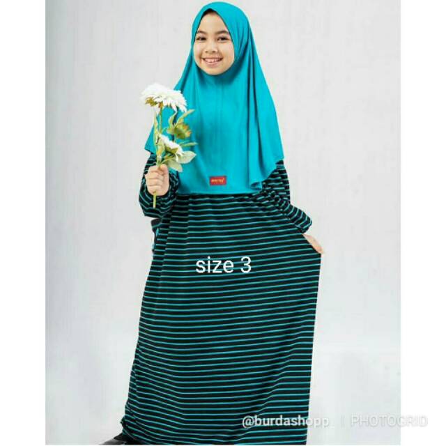 Jual BAJU MUSLIM ANAK DANNIS PEREMPUAN SIZE 3 ( BAJU LEBARAN ) Shopee