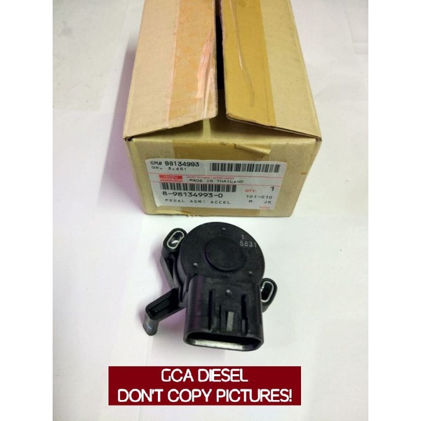 Jual Sensor gas dmax 4JJ 4JJ1 3000 cc Asli | Shopee Indonesia