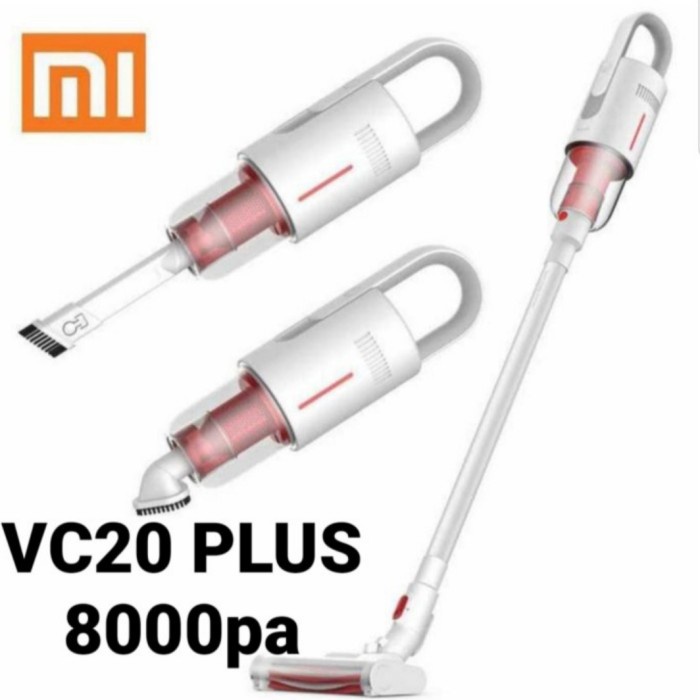 Jual DEERMA VC20+ / VC20 PLUS HANDHELD WIRELESS VACUUM CLEANER 8000PA ...