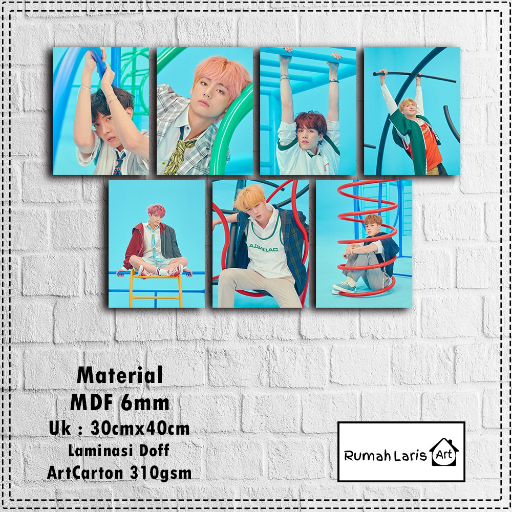 Jual POSTER BTS UKURAN 30X40 EDISI LOVE YOUR ANSWER | Shopee Indonesia